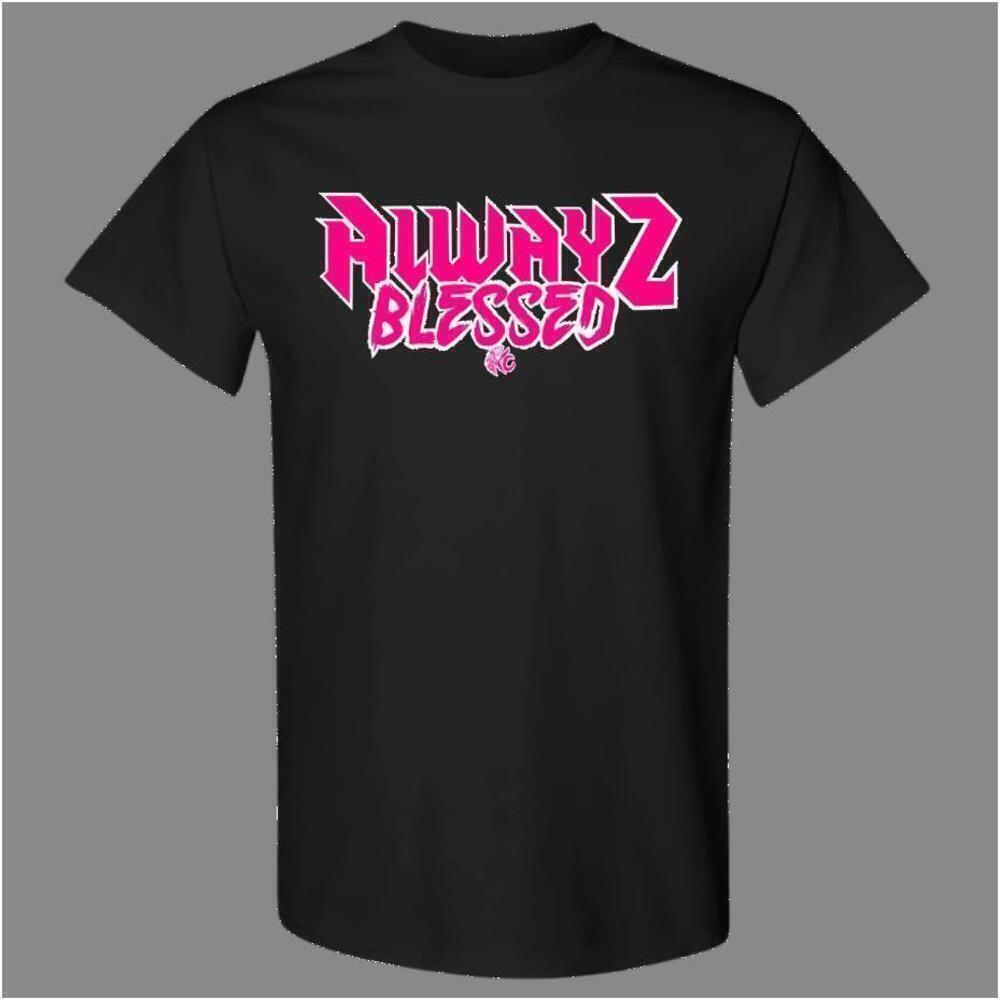 Always Blessed Faith Positive Message Minimal T-Shirt